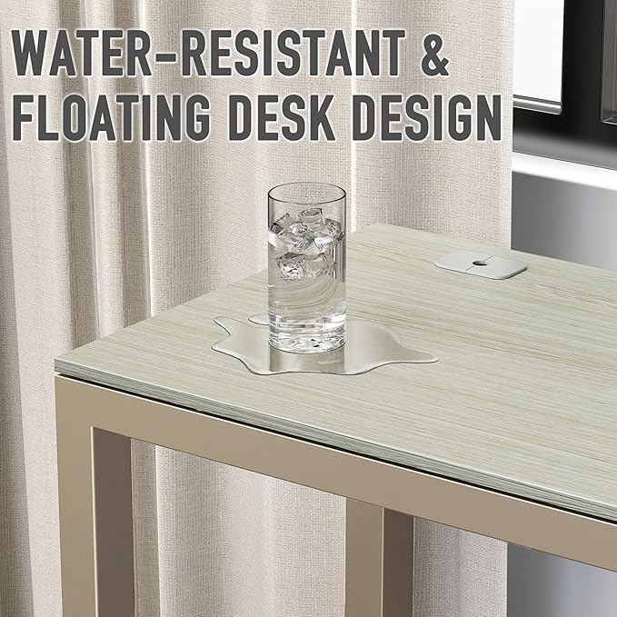 SHW 55 x 60 Inches Commercial-Grade L-Shape Corner Office Computer Desk, Maple