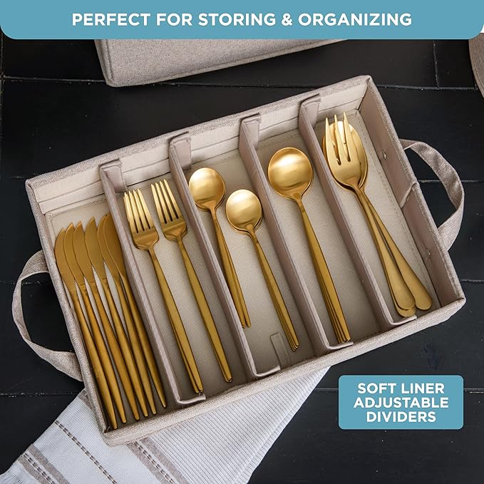 Hard Shell China Storage Containers 12-Piece Set Moving Boxes for Dinnerware, Glasses, Plates, Mugs and Saucers Sturdy Dish Organizer with Dividers for Seasonal Storage - Service for 12 - Brown