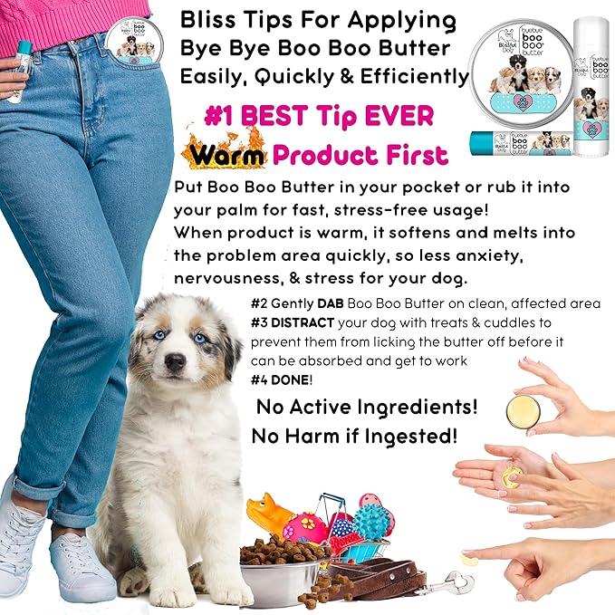 The Blissful Dog Australian Shepherd Boo Boo Butter, 16oz