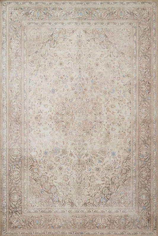 Loloi Loren Collection LQ-03 Sand/Taupe 2'-3" x 3'-9" Accent Rug