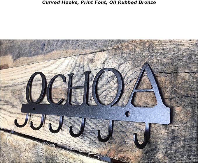 Custom Name Key Rack