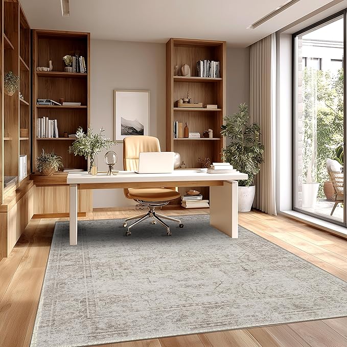 Bedroom Rug 5x7 Area Rugs Washable Rugs for Living Room