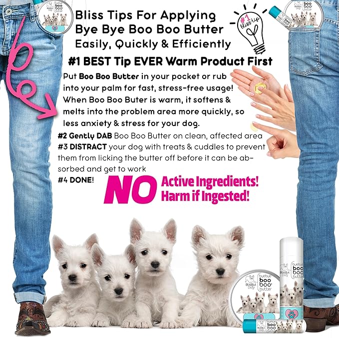 The Blissful Dog West Highland Terrier Boo Butter, 2 oz