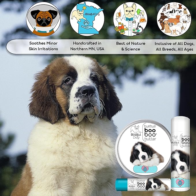 The Blissful Dog .15 oz Tube St. Bernard Booboo Butter