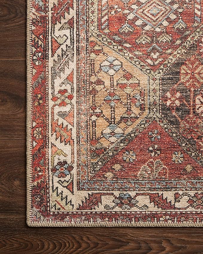 Loloi Loren Collection LQ-16 Spice/Multi 8'-4" x 11'-6" Area Rug