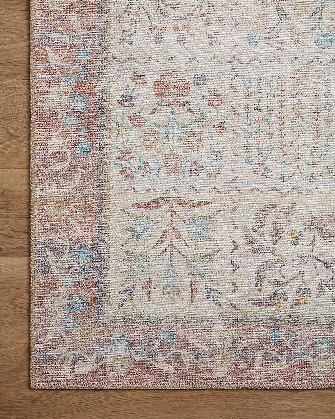 Loloi Rifle Paper Co. Maison Collection MAO-08 Cream 8'-4" x 11'-6", .19" Pile Height, Area Rug
