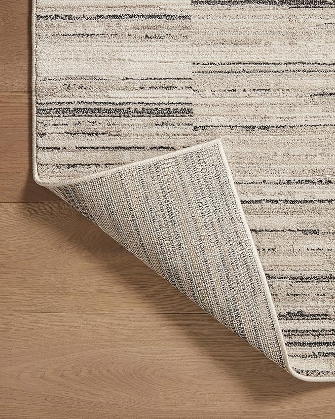 Loloi Darby Collection DAR-01 Charcoal/Sand 7'-10" x 10' Area Rug