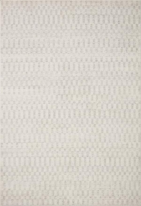 Loloi Kamala Collection KAM-05 Ivory/Grey 2'-3" x 3'-10" Accent Rug