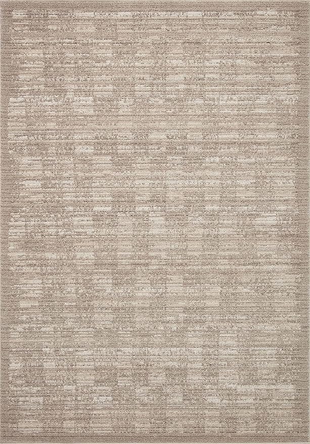 Loloi Darby Collection DAR-07 Pebble/Sand 2'-7" x 12'-0" Runner Rug
