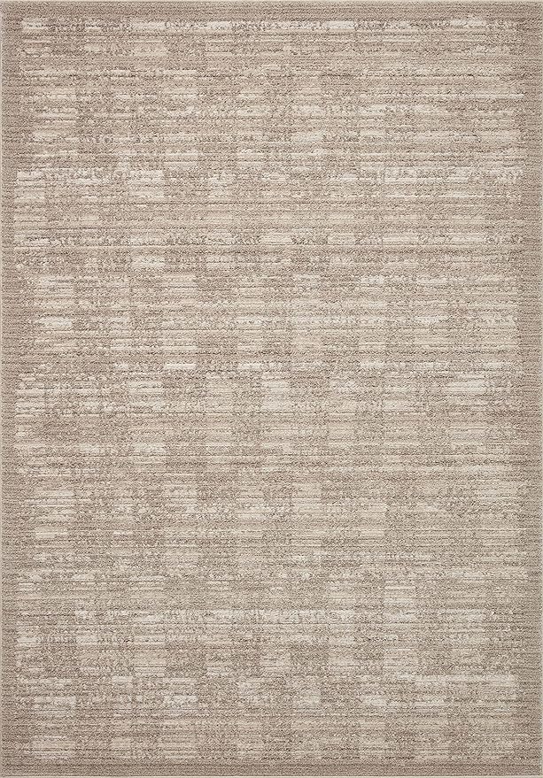 Loloi Darby Collection DAR-07 Pebble/Sand 5'-3" x 7'-6" Area Rug