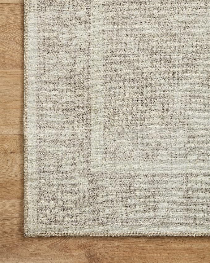 Loloi Rifle Paper Co. Maison Collection MAO-02 Bough Natural 8'-4" x 11'-6", .19" Pile Height, Area Rug