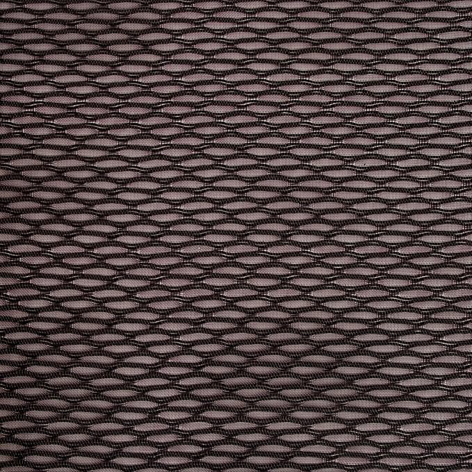 Space Seating 57 Series Professional Dark Air Grid Back Manager's Adjustable Office Chair with Built-in Lumbar Support and Padded Seat, Black Bonded Leather