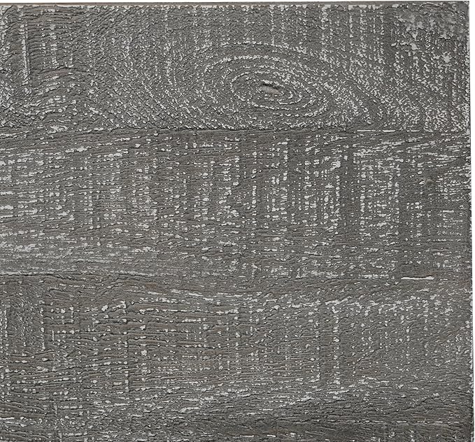 TUP THE URBAN PORT Rydan Coffee Table | 33 Inch Square Block Top | Sandblasted Gray Mango Wood