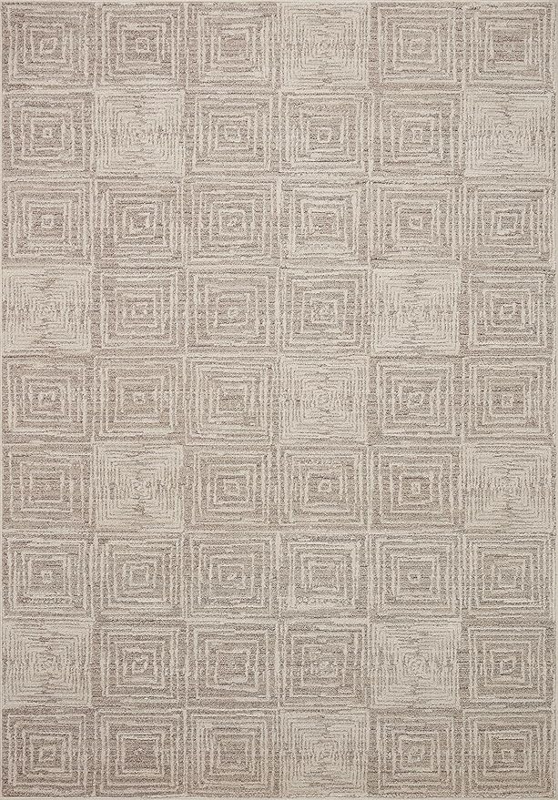 Loloi Darby Collection DAR-05 Beige/Grey 5'-3" x 7'-6" Area Rug