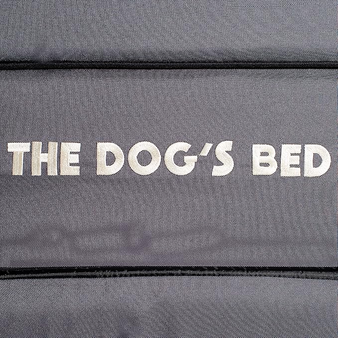 The Dog’s Bed Orthopedic Memory Foam Dog Bed, XXL Grey & Black 54x36, Waterproof, Supportive Dog Bed with Replaceable Covers, Veterinary Approved